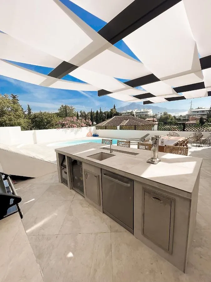 Luxury Villa In Puerto Banus Panoramic Mountain And Sea Views With Private Pool Marbella 0*,  Spain